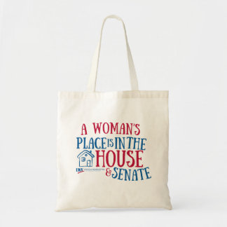 Tela Mujeres en la Casa y el Estado Bolso de mano rojo/