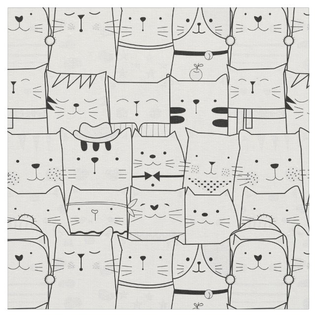 Tela Multitud de gatos (De cerca)