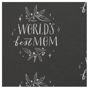 Tela mundo blanco mejor Día de la Madre mamá