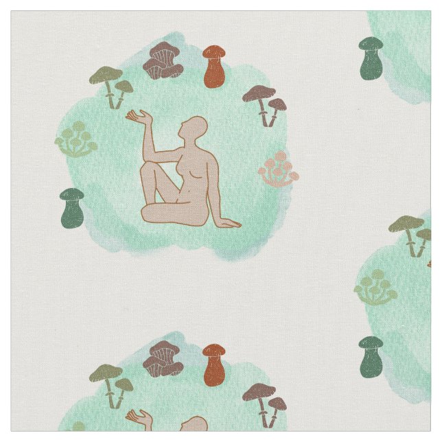 TELA MUNDO DEL MUSHROOM (De cerca)