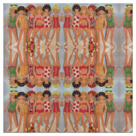 Tela Muñecas del papel de la diversión del verano