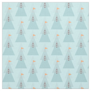 Tela Muñeco de nieve geométrico del modelo moderno de