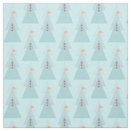 Tela Muñeco de nieve geométrico del modelo moderno del