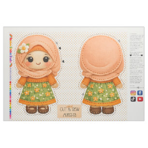 Tela Muñeco de peluche de corte y costura - proyecto de