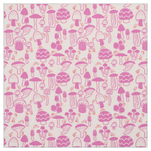 Tela Mushroom Magenta Pink
