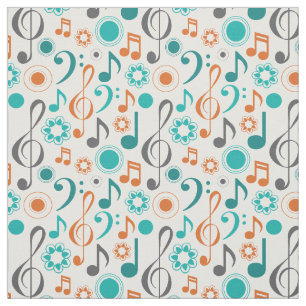Tela Music Notes Treble Bass Clef Band Orchestra