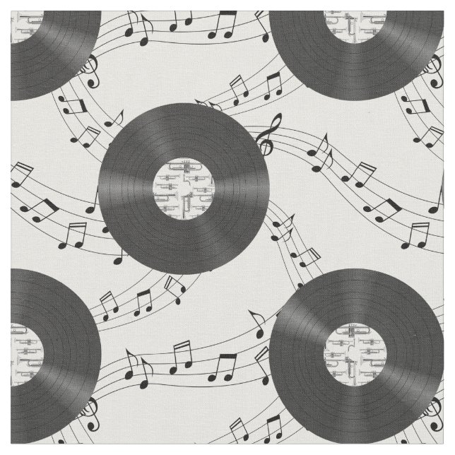 Tela Music Vinyl Records (De cerca)