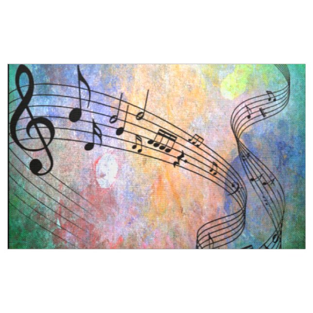 Tela música abstracta (Yarda)