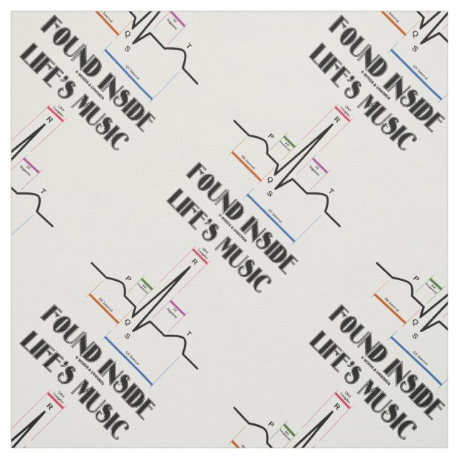 Tela Música de la vida encontrada dentro del electrocar (Retal)