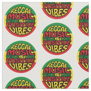 Tela Música de reggae con dichos positivos