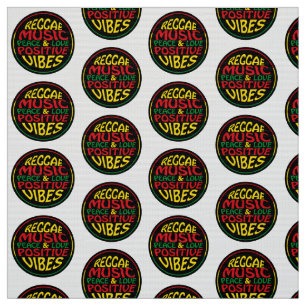 Tela Música de reggae con dichos y citas positivas