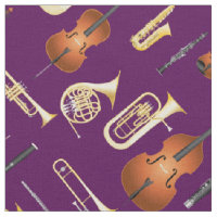 Músico musical de orquesta instrumental decorando 