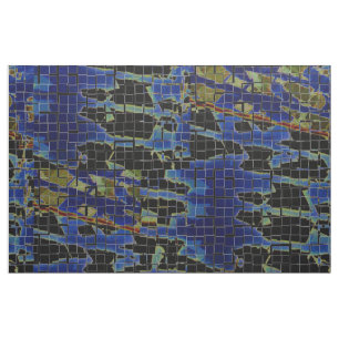 Tela MVB Faux Skin Mosaic Fabric Diseño 1