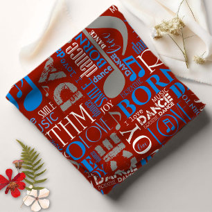 Tela Nacido en azul/blanco/cualquier color ID277