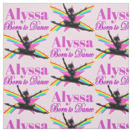 TELA NACIDO PARA BAILAR TEJIDO DE BALLETA PERSONALIZADA