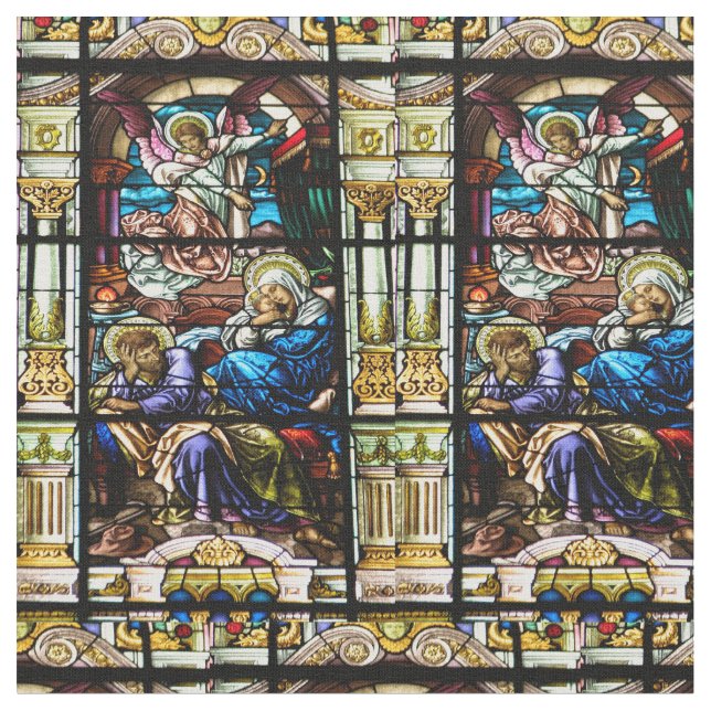 Tela Nacimiento del vitral de Jesús (De cerca)