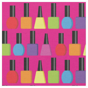 Tela Nail Polaco Salon estilista color arcoiris rosa