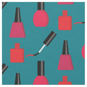 Tela Nail Poland Salon Stylist Red Verde azulado