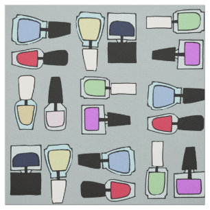 Tela nailpolish colorido