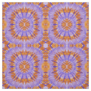 Tela Naranja abstracto y azul