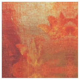 Tela Naranja Batik