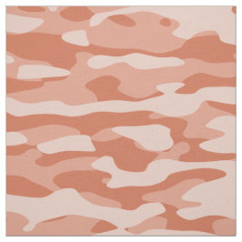 Tela Naranja Camo Fabric
