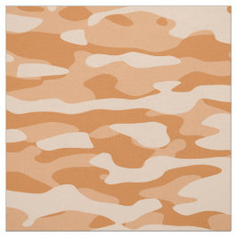 Tela Naranja Camo Fabric