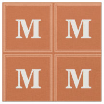 Naranja con monograma