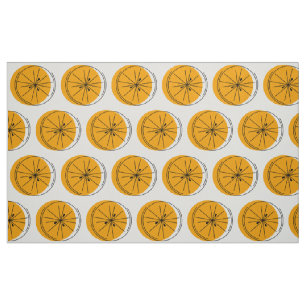 Tela Naranja de cítricos tejido de impresión de gran ta