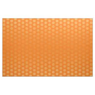 Tela naranja del patrón de puntos polka + tus ideas