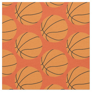 Tela Naranja Deportivo de Baloncesto Bolas