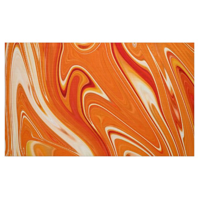 Tela Naranja digital textura de mármol1 tejido ("Cuarto gordo" (fat quarter))
