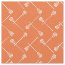 Naranja Lacrosse White Sticks Patterado