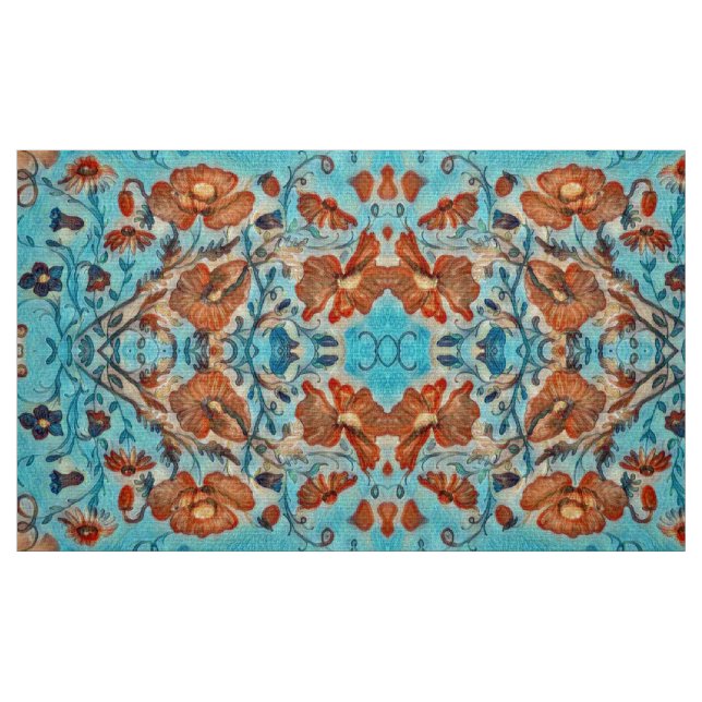 Tela Naranja Melody Fabric ("Cuarto gordo" (fat quarter))