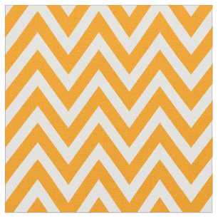 Tela Naranja Moderno Chevron Stripes