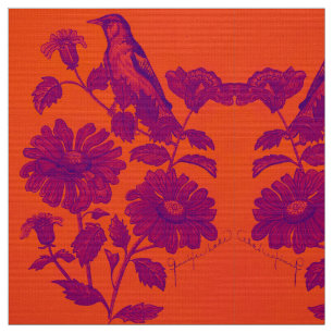 Tela Naranja Oriole Fabric