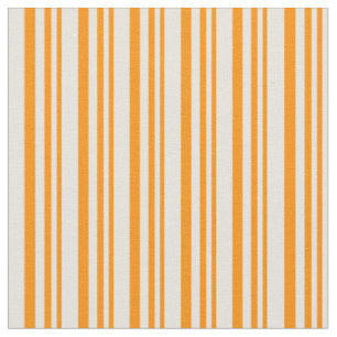 Tela Naranja oscuro y líneas de color beige