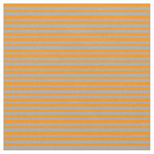 Tela Naranja oscuro y patrón de franjas de color gris o