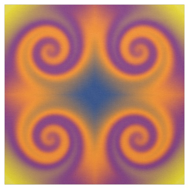 Tela Naranja púrpura maravilloso (Retal)