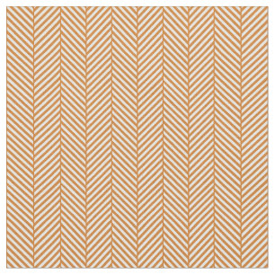 Tela Naranja quemado Herringbone