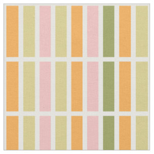 Tela Naranja Rosa Verde Tan Hues