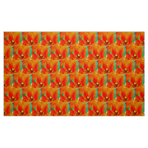 Tela Naranja Tulip