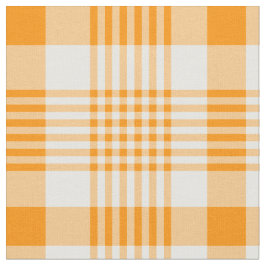 Tela Naranja y blanco
