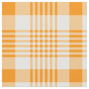Tela Naranja y blanco