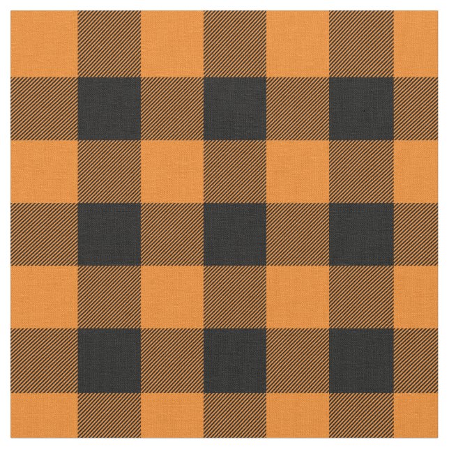 Tela Naranja y placa de búfalo negra (De cerca)