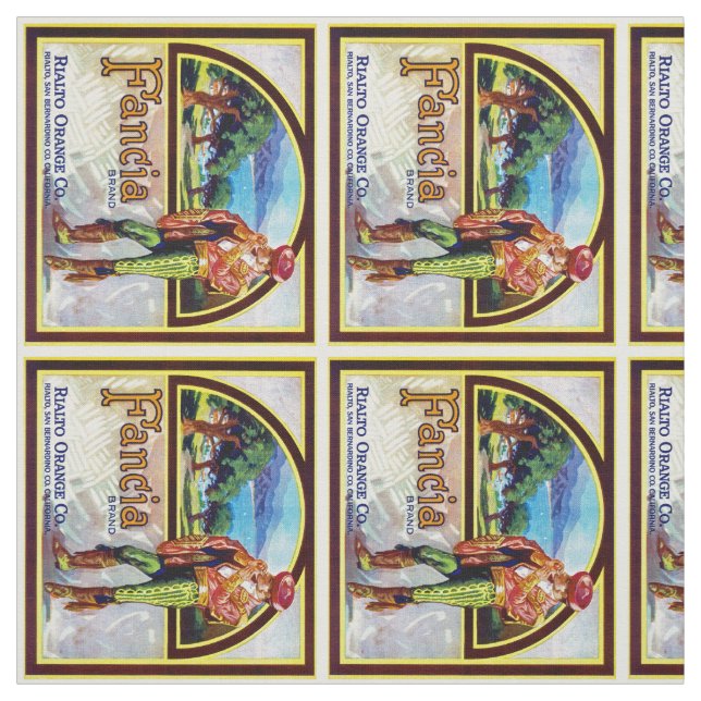 Tela Naranjas de Fancia (Retal)