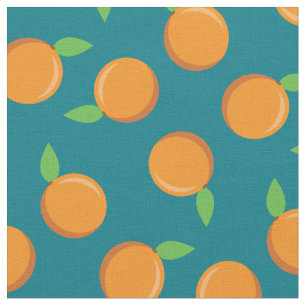 Tela Naranjas Fruta Linda Cocina