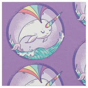 Tela Narwhal mágico
