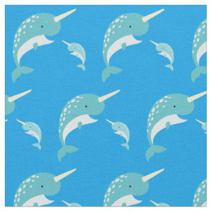 Tela Narwhals Cute Personalizados Kids