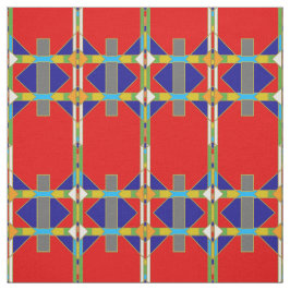 Tela Native American Style Patterned Fabric